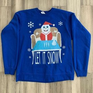 Cocaine Santa Christmas Sweater